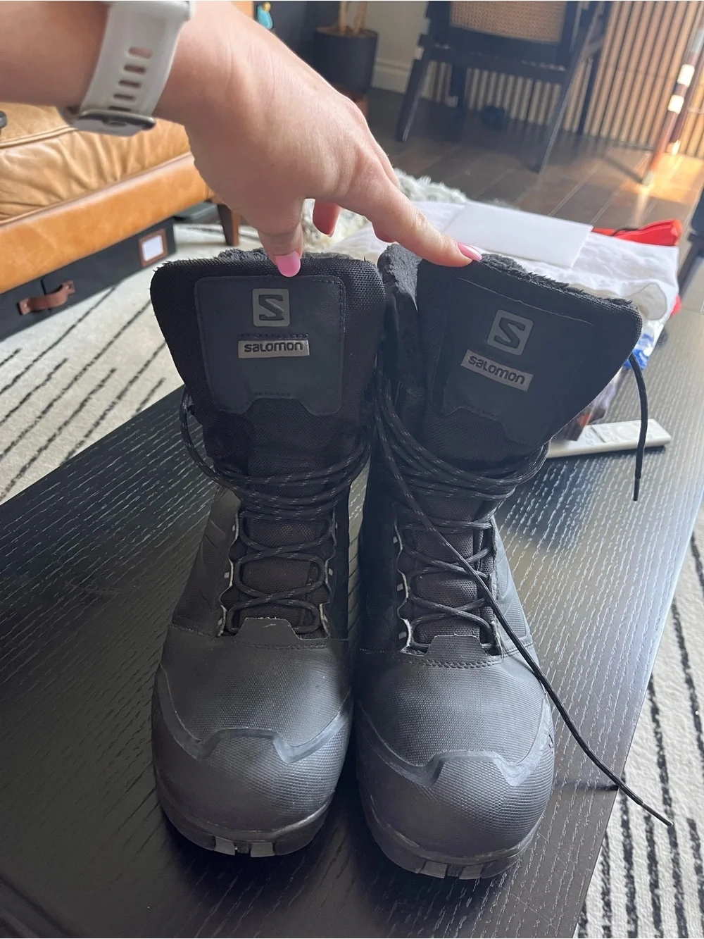 NWOT! Salomon Black TOUNDRA FORCES CLIMASALOMON